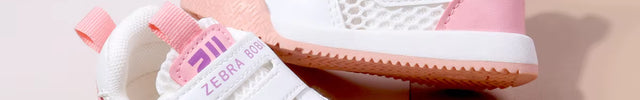 Breathable Baby Sneakers with Dual Velcro Straps GS ICONIC
