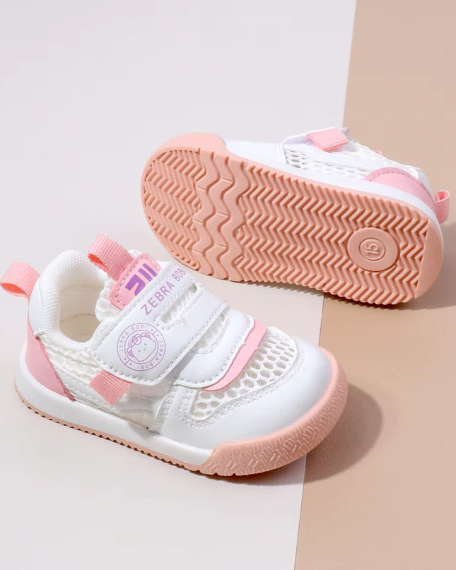 Breathable Baby Sneakers with Dual Velcro Straps GS ICONIC