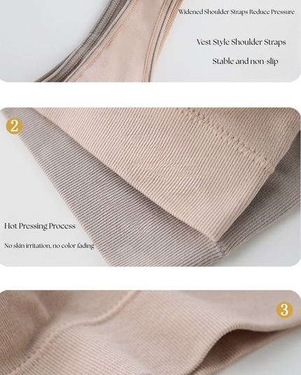 Comfort First Pull-On Bra for Young Girls & Women – Gentle Padding, Wire-Free Design GS ICONIC