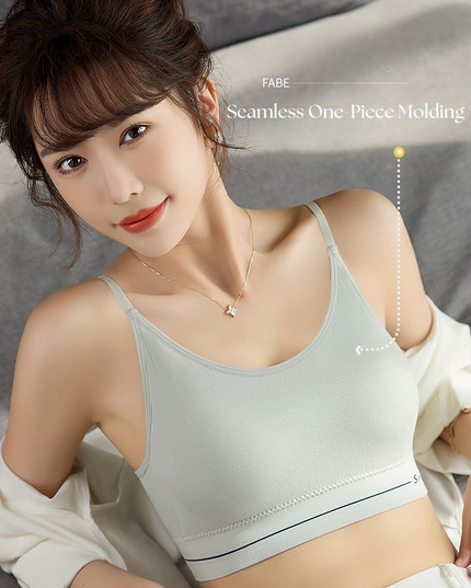 Casual Wear Pull-On Bra for Teens & Ladies – Seamless Wireless Support, Free Size GS ICONIC
