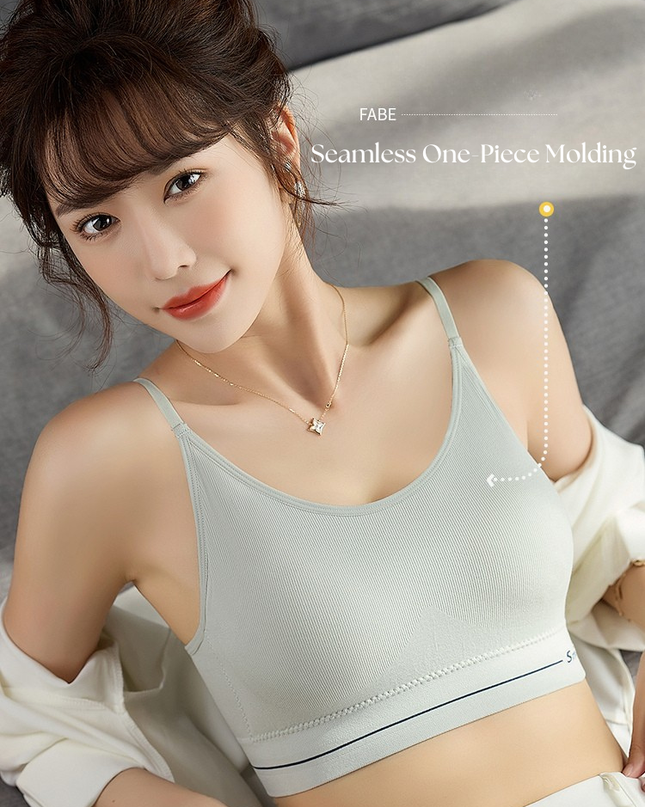 Casual Wear Pull-On Bra for Teens & Ladies – Seamless Wireless Support, Free Size GS ICONIC