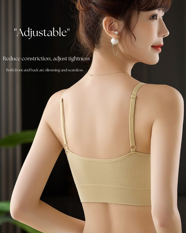 Everyday Wireless Bra for Teen Girls & Women – Easy Pull Style, Light Padding, Free Size GS ICONIC