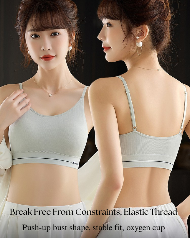 Casual Wear Pull-On Bra for Teens & Ladies – Seamless Wireless Support, Free Size GS ICONIC