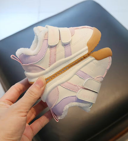 Toddler Winter Sneakers | Fleece Lined | Non-Slip First Walkers GS ICONIC