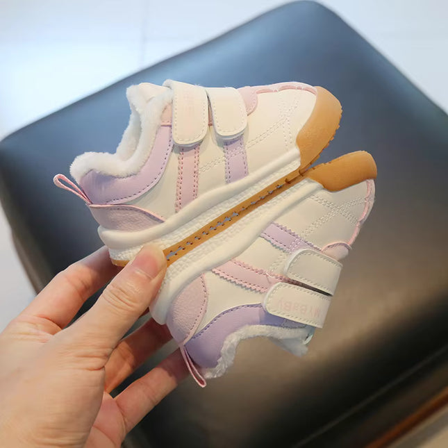 Toddler Winter Sneakers | Fleece Lined | Non-Slip First Walkers GS ICONIC