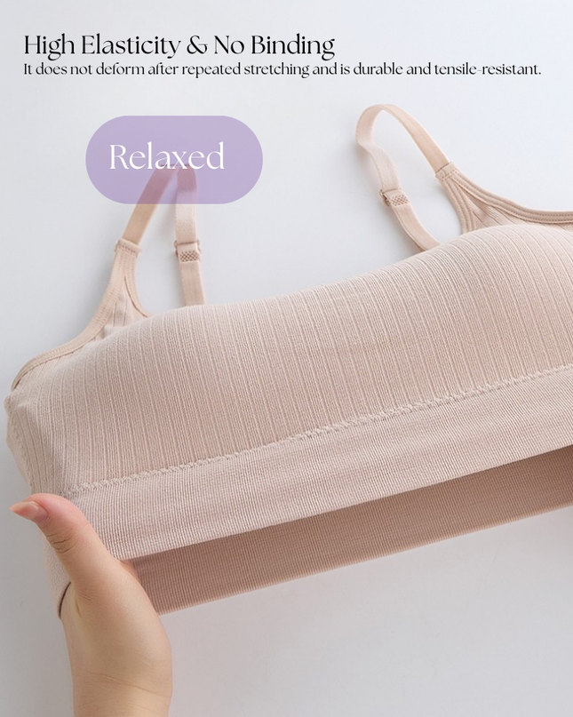 Everyday Wireless Bra for Teen Girls & Women – Easy Pull Style, Light Padding, Free Size GS ICONIC