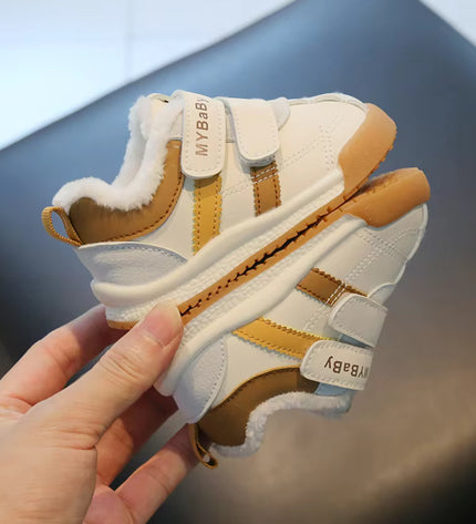 Toddler Winter Sneakers | Fleece Lined | Non-Slip First Walkers GS ICONIC