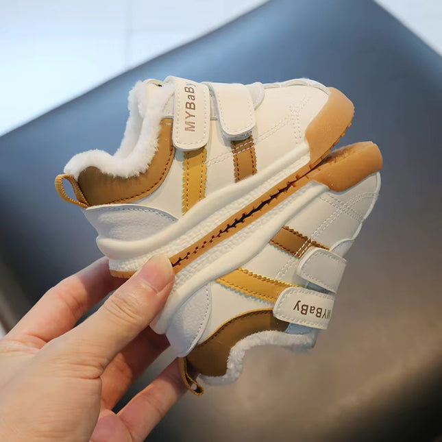 Toddler Winter Sneakers | Fleece Lined | Non-Slip First Walkers GS ICONIC
