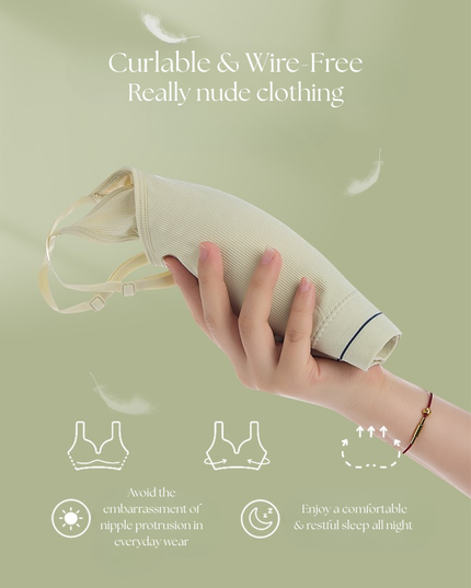 Casual Wear Pull-On Bra for Teens & Ladies – Seamless Wireless Support, Free Size GS ICONIC
