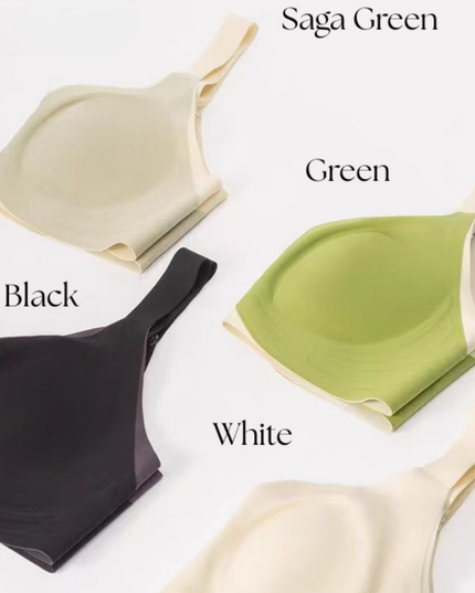 CloudComfort Seamless Wireless Everyday Bra | Padded Multi-Color Daily Wear T-Shirt Bra GS ICONIC
