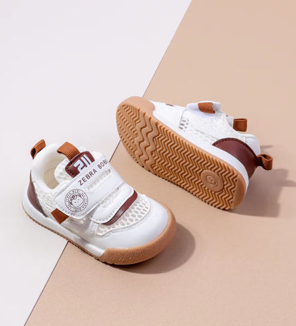 Breathable Baby Sneakers with Dual Velcro Straps GS ICONIC