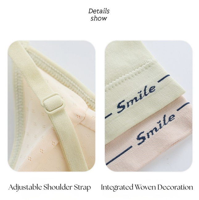 Casual Wear Pull-On Bra for Teens & Ladies – Seamless Wireless Support, Free Size GS ICONIC