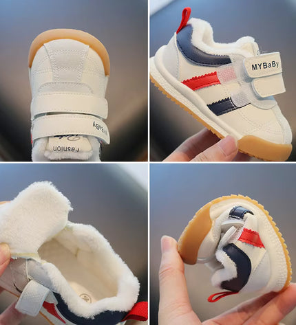 Toddler Winter Sneakers | Fleece Lined | Non-Slip First Walkers GS ICONIC
