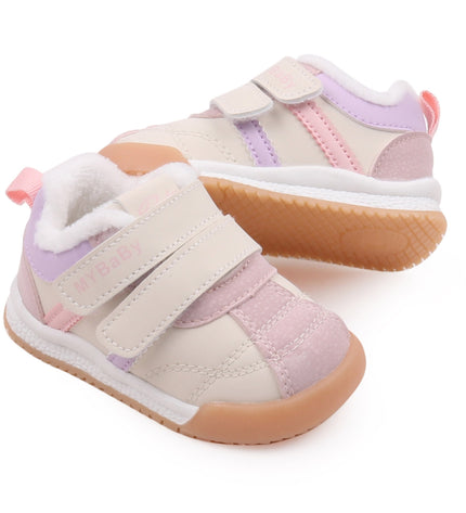 Toddler Winter Sneakers | Fleece Lined | Non-Slip First Walkers GS ICONIC