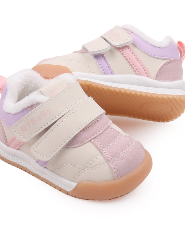 Toddler Winter Sneakers | Fleece Lined | Non-Slip First Walkers GS ICONIC