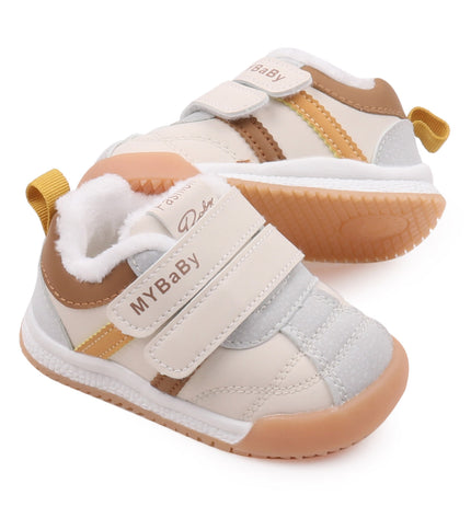 Toddler Winter Sneakers | Fleece Lined | Non-Slip First Walkers GS ICONIC