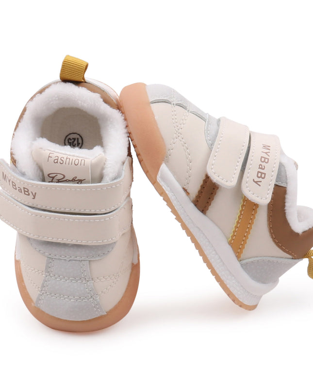 Toddler Winter Sneakers | Fleece Lined | Non-Slip First Walkers GS ICONIC