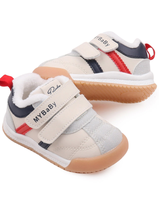 Toddler Winter Sneakers | Fleece Lined | Non-Slip First Walkers GS ICONIC