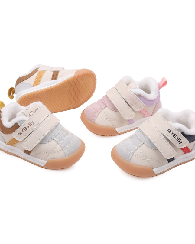 Toddler Winter Sneakers | Fleece Lined | Non-Slip First Walkers GS ICONIC