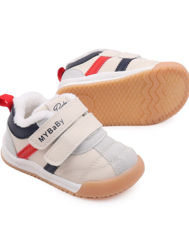 Toddler Winter Sneakers | Fleece Lined | Non-Slip First Walkers GS ICONIC