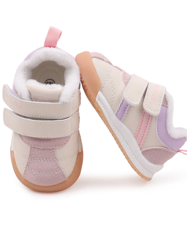 Toddler Winter Sneakers | Fleece Lined | Non-Slip First Walkers GS ICONIC