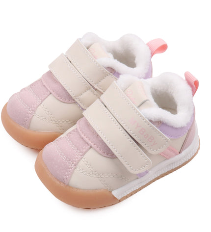Toddler Winter Sneakers | Fleece Lined | Non-Slip First Walkers GS ICONIC