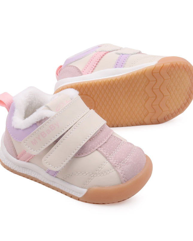 Toddler Winter Sneakers | Fleece Lined | Non-Slip First Walkers GS ICONIC