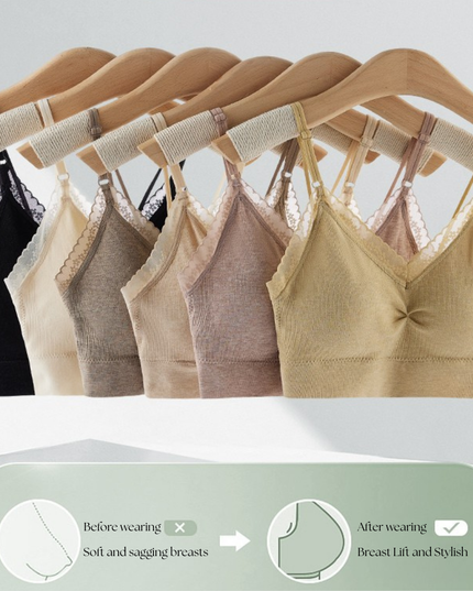 Free Size Pull-On Bra for Teen Girls & Women (28–32) – Non Padded Wire free Comfort Fit GS ICONIC