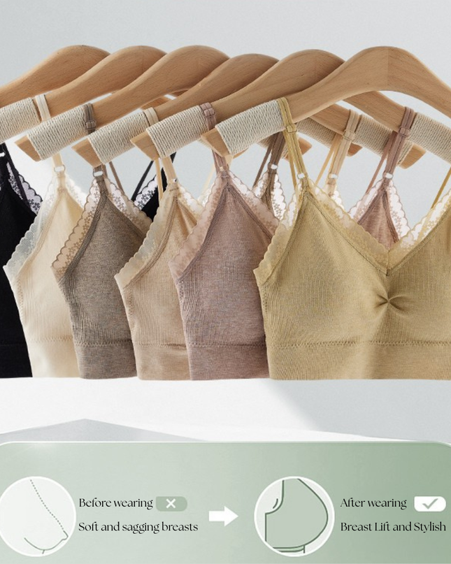 Free Size Pull-On Bra for Teen Girls & Women (28–32) – Non Padded Wire free Comfort Fit GS ICONIC