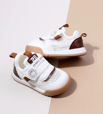 Breathable Baby Sneakers with Dual Velcro Straps GS ICONIC