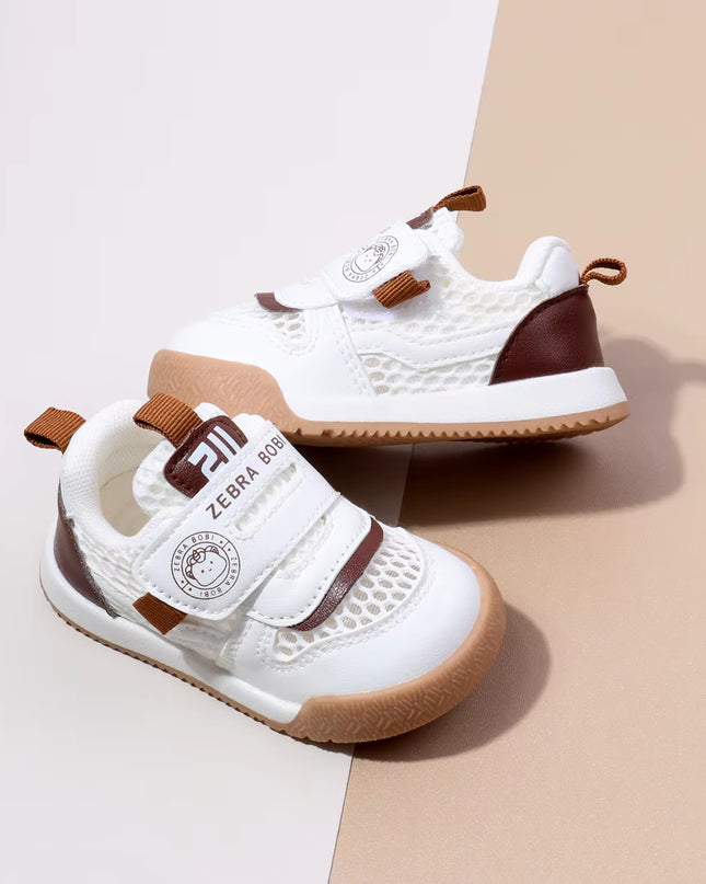 Breathable Baby Sneakers with Dual Velcro Straps GS ICONIC