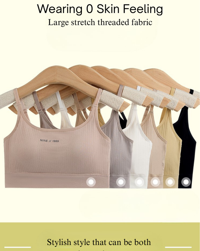 Everyday Wireless Bra for Teen Girls & Women – Easy Pull Style, Light Padding, Free Size GS ICONIC