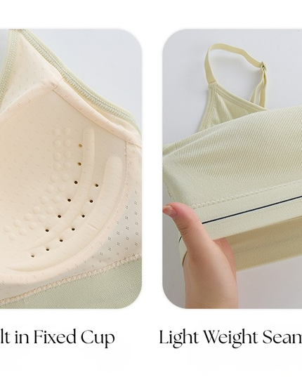 Casual Wear Pull-On Bra for Teens & Ladies – Seamless Wireless Support, Free Size GS ICONIC