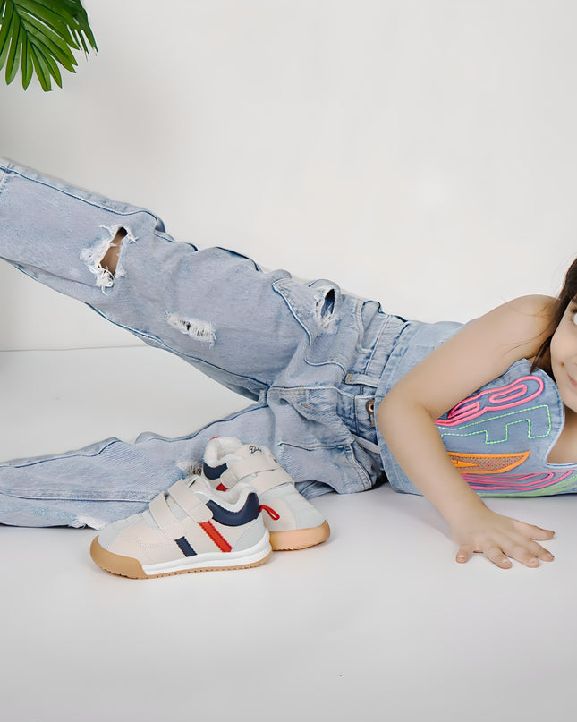 Toddler Winter Sneakers | Fleece Lined | Non-Slip First Walkers GS ICONIC