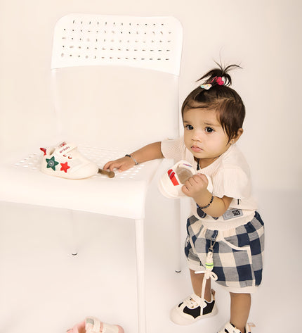 Star Design Toddler Sneakers for Girls & Boys GS ICONIC