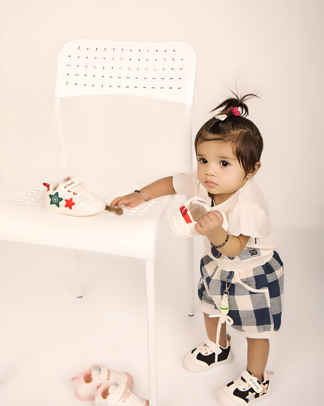 Star Design Toddler Sneakers for Girls & Boys GS ICONIC