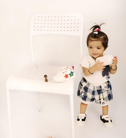Star Design Toddler Sneakers for Girls & Boys GS ICONIC