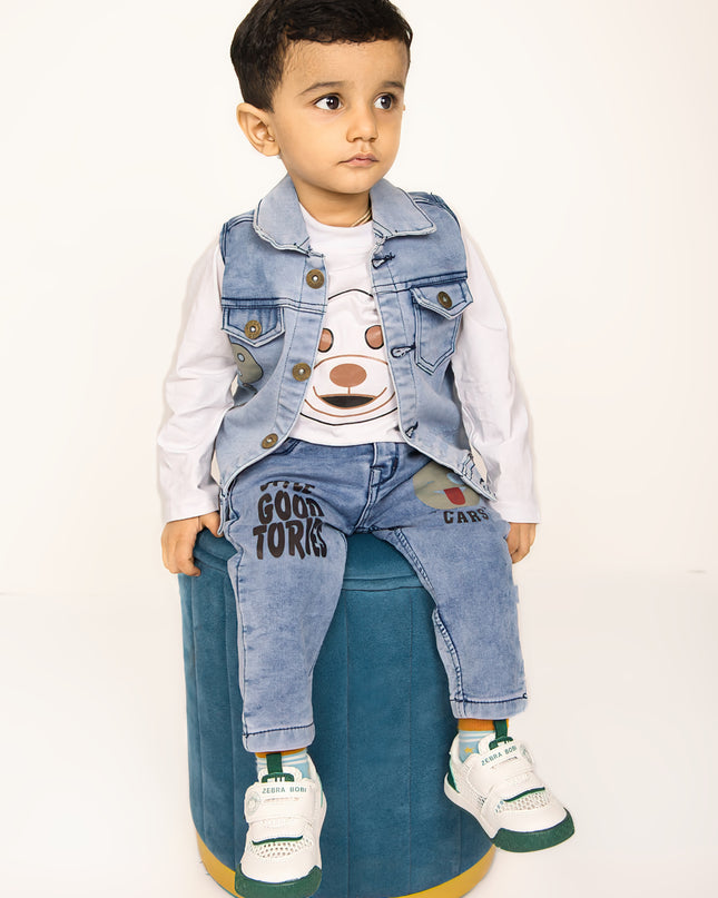 Breathable Baby Sneakers with Dual Velcro Straps GS ICONIC