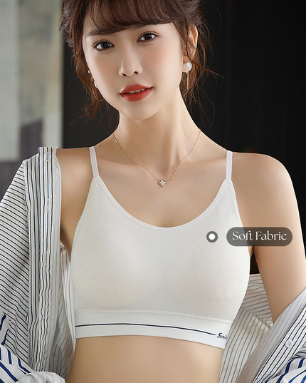 Casual Wear Pull-On Bra for Teens & Ladies – Seamless Wireless Support, Free Size GS ICONIC