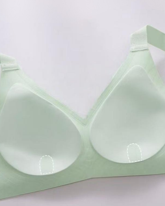 Ultra-Soft Wireless Seamless V-Neck Bra All-Day Lift & Smooth Back Support GS ICONIC