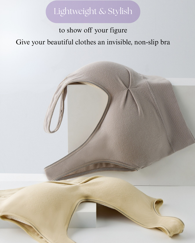 Comfort First Pull-On Bra for Young Girls & Women – Gentle Padding, Wire-Free Design GS ICONIC