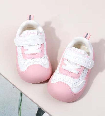 Soft Sole First Walker Shoes for Toddler in Pink, Grey, Khaki Color GS ICONIC
