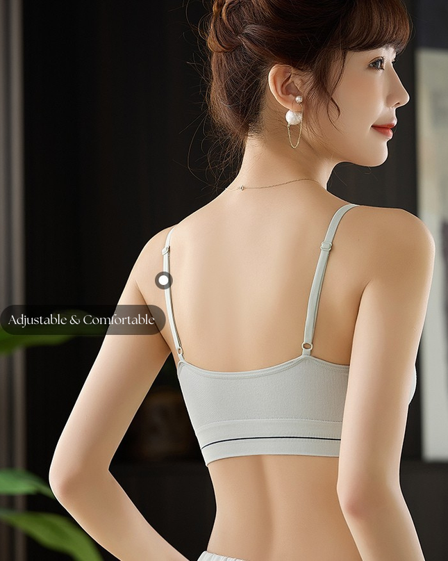 Casual Wear Pull-On Bra for Teens & Ladies – Seamless Wireless Support, Free Size GS ICONIC