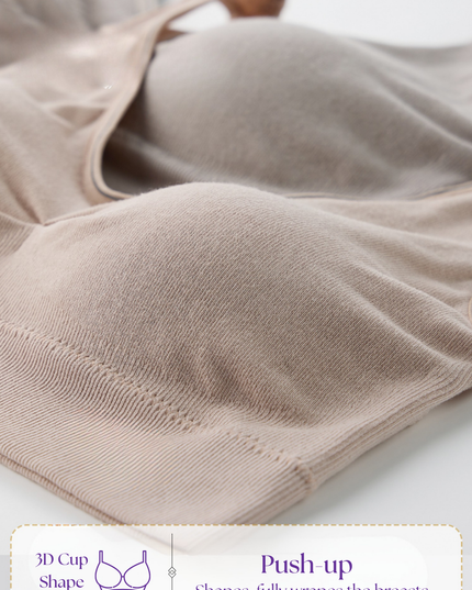 Comfort First Pull-On Bra for Young Girls & Women – Gentle Padding, Wire-Free Design GS ICONIC