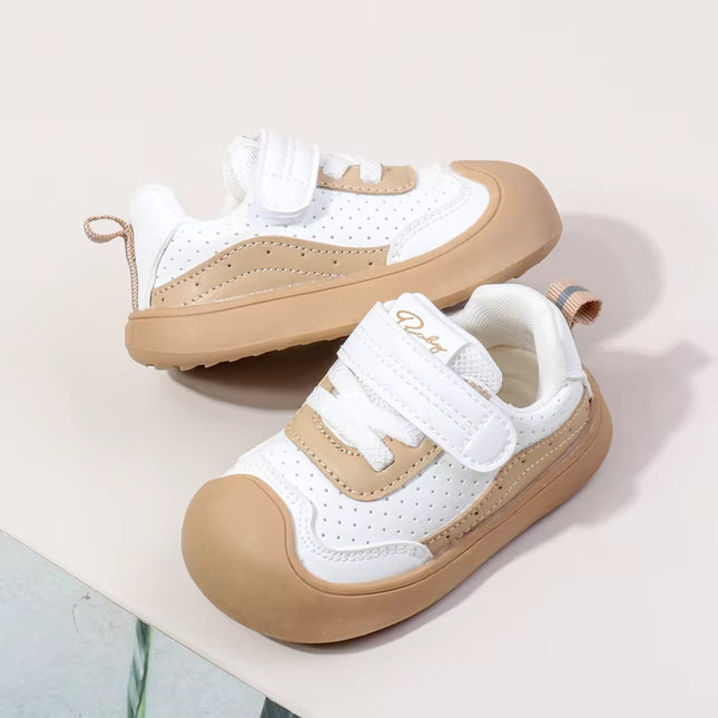 Soft Sole First Walker Shoes for Toddler in Pink, Grey, Khaki Color GS ICONIC