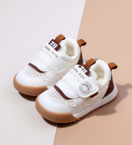 Breathable Baby Sneakers with Dual Velcro Straps GS ICONIC