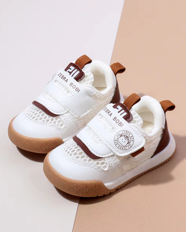 Breathable Baby Sneakers with Dual Velcro Straps GS ICONIC