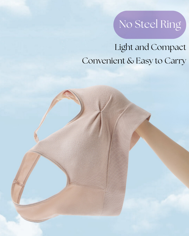 Comfort First Pull-On Bra for Young Girls & Women – Gentle Padding, Wire-Free Design GS ICONIC