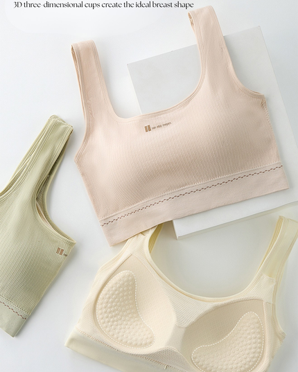 Free Size Pull-On Bra for Teen Girls & Women (28–32) – Lightly Padded Wire free Comfort Fits GS ICONIC