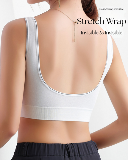 Comfort First Pull-On Bra for Young Girls & Women – Gentle Padding, Wire-Free Design GS ICONIC